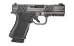 Black Rain Ordnance Inc Black Rain Ordnance Frontline+ Handgun 9mm Luger 15rd Magazine 3.75" Barrel Gun Metal Grey Battleworn