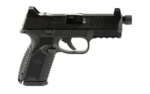 FN USA FN 509M Tactical Bundle Handgun 9mm Luger 10rd (5) Magazines 4.5" Threaded Barrel Black Optics Ready - alternate view