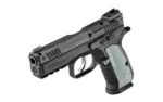 Cz-Usa Firearms CZ 75 Shadow 2 Compact Optic Ready Handgun 9mm Luger 15rd Magazines(2) 4" Barrel Aluminum Grips - alternate