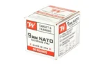 Winchester Ammunition Winchester USA Target & Training NATO Handgun Ammunition 9mm Luger 124 gr. FMJ 1200 fps 50/ct