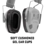 The Allen Company Inc. Allen ULTRX Gel Ear Cup Replacement Pads Black 1 Pair - alternate view 4