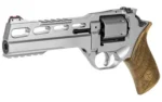 Chiappa Firearms USA Ltd RHINO .357MAG REVOLVER 60 SAR CHROME 6IN BBL W/3 MOON CLIPS 6 RND - alternate view 4