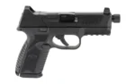 FN USA FN 509M Tactical Bundle Handgun 9mm Luger 15rd (1) & 24rd (4) Magazines 4.5" Threaded Barrel Black Optics Ready