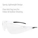 Westchester Protective Gear DBA PIP Global Safety Howard Leight Shooting Sports Safety Combo Kit 25dB Ear Muffs with Clear