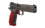 Cz-Usa Firearms CZ USA Dan Wesson DWX Handgun 9mm Luger 10rd Magazine 5" Barrel Black with Red Grips - alternate view 4