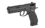 Cz-Usa Firearms CZ 75 SP-01 50TH Anniversary Handgun 9mm Luger 19rd Magazine 4.6" Barrel Black Poly Coat Manual Safety