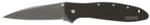 Kershaw Knives Kershaw Ken Onion Leek Folding Knife 3" Stonewashed Drop Point Blade Black - alternate view 4