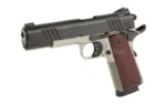 Bersa USA Bersa B1911 Handgun .45 ACP 8rd Magazine 5" Barrel Black and Stainless Steel with VZ Grips Night Sight - alternate