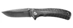 Kershaw Knives Kershaw Starter Folding Knife 3-2/5" Drop Point Blade Blackwash - alternate view 4