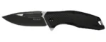 Kershaw Knives Kershaw Flourish Folding Knife 3-1/2" Drop Point Blade Black - alternate view 4