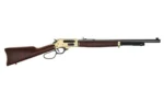 Henry Repeating Arms Company Henry Brass Lever Action Side Gate Rifle .45-70 4rd Magazine 22" Octagon Barrel with Large Loop