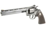 Colt Manufacturing Colt Blued Python Classic Handgun .357 Mag 6rd Capacity 8" Barrel Wood Grips - alternate view 4
