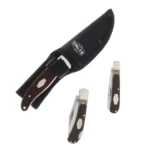 Battenfeld Knives Old Timer Knife Combo Tin Fixed and Folding Knives - alternate view 4