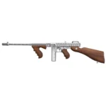 Kahr Arms Auto Ordnance 1927A-1 Deluxe Carbine Rifle .45 Cal 20rd (1) & 50rd (1) Magazines 16.5" Barrel Tiger Stripe