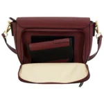 Rugged Rare Cameleon Zoey Concealed Carry Purse Wine - alternate view 4