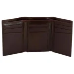Rugged Rare Smith & Wesson Tri-Fold Wallet Brown - alternate view 4