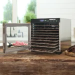 LEM Products LEM BigBite 10-Tray Stainless Steel Dehydrator - alternate view 4