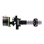 Pure Archery Group Black Gold Pro Dual Track 2 Pin Vertical 4" Dovetail Scope .019 RH - alternate view 4