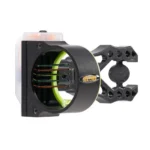 Pure Archery Group Black Gold Rush Archery Sight 5 .019 Pins 4" Dovetail with 3rd Axis Micro .019 RH Black - alternate view 4