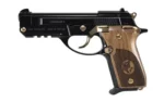 EAA - European American Armory Corp Girsan MC 14T Lady Tip-Up Handgun .380 ACP 13rd Magazine 4.5" Barrel Black Gloss and Gold