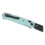 Columbia River Knife & Tool CRKT Counterpart Folding Knife 3-2/5" Drop Point Blade Black Aqua - alternate view 4