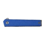 Columbia River Knife & Tool CRKT CEO Microflipper Folding Knife 2-1/5" Sheepsfoot Blade Blue - alternate view 4