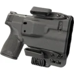 Mission First Tactical Pro Series IWB Light Holster for S&W Shield 1.0/2.0/Plus TLR-6/TLR-6 HL/TLR-6 HL G Black Ambi