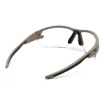 Pyramex Safety Pyramex Venture Gear Semtex 2.0 Shooting Glasses Tan Frame with Clear Anti-Fog Lens - alternate view 4