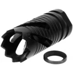 Tacfire Inc. TacFire Crown Style Muzzle Brake .308 5/8x24 Black - alternate view 4