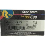 Rio Outdoors Corp Star Team EVO HV 32 Low Recoil Shotshells 12ga 2-3/4" 1-1/8oz 1150 fps #7.5 25/ct - alternate view 4