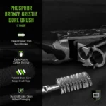 The Allen Company Inc. Breakthrough Clean Technologies Phosphorus Bronze Bristle Bore Brush 12 ga - alternate view 4