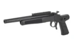CVA Scout XP Pistol .350 Legend Single Shot 11.5" Threaded Fluted Stainless Steel Barrel w/Graphite Black Stock - alternate