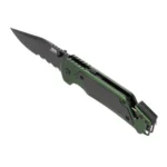 Sog Specialty Knives Inc. SOG Knives Escape 2.0 Folding Knife 3-2/5" Semi Serrated Clip Point Blade OD Green - alternate view