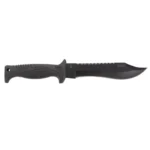 Sog Specialty Knives Inc. SOG Knives Pinnacle Bowie Fixed Knife 7-1/2" Clip Point Blade Black - alternate view 4