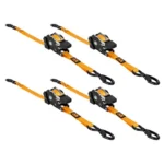 Gsm Muddy Retractable Ratchet Straps 1"x10 ft Orange 4/ct - alternate view 4