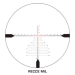 10 Ring Swampfox Warhawk 3-15x50 Rifle Scope FFP RECCE MIL Reticle Black - alternate view 4