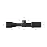 ZeroTech Vengeance Rifle Scope 3-12x40 1" SFP ZeroPlex Non Illum. Black - alternate view 4