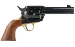 Cimarron Fac Cimarron Pistolero Handgun 9mm Luger 6rd Capacity 4.75" Barrel Case Hardened with Wood Grips - alternate view 4