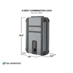 Snap Safe Snapsafe TrekLite Lock Box XL Handgun Safe TSA Combination Lock - alternate view 4