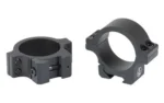 Leupold & Stevens Inc. Leupold Open Range Rimfire Cross-Slot Rings 30mm Medium Black - alternate view 4