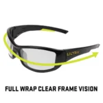 The Allen Company Inc. Allen ULTRX Sync Safety Glasses Black with Clear Lenses - alternate view 4