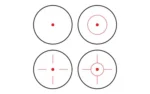 NcSTAR Inc. NcStar Red Four Reticle Reflex Optic Sight - Black - alternate view 4