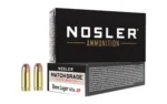 Nosler Bullets Inc. Nosler ASP Suppressor Ready Handgun Ammunition 9mm Luger 147gr JHP 950 fps 50/ct - alternate view 4