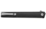 Columbia River Knife & Tool CRKT CEO Flipper Folding Knife 3 3/8" Blade Black - alternate view 4