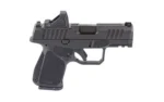 Rost Martin RM1S Handgun 9mm Luger 12(1)&15(3)rd Magazines 3.6" Barrel Black Black Viridian Red Dot Pistol Case - alternate