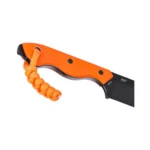 Columbia River Knife & Tool CRKT Razel Fixed Knife 3" Chisel Blade Orange - alternate view 4