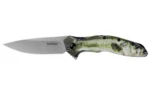 Kershaw Knives Kershaw Shoreline Bass Folding Knife 3" Drop Point Blade Green Bass - alternate view 4