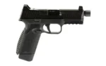 FN USA FN 545 Tactical Handgun 45 ACP 15rd & 18rd Magazines (2) 4.71" Threaded Barrel Black NMS Night Sights - alternate view