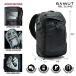 Fechheimer-Vertx VertX Gamut 18L Sling Bag Black - alternate view 4