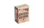 Hornady Mfg Hornady Critical Defense Handgun Ammo .45 ACP 185 gr FTX 1000 fps 20/ct - alternate view 4